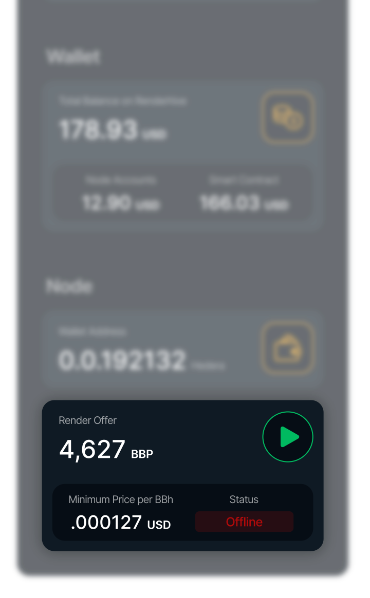 Renderhive – Crowdrendering for Blender